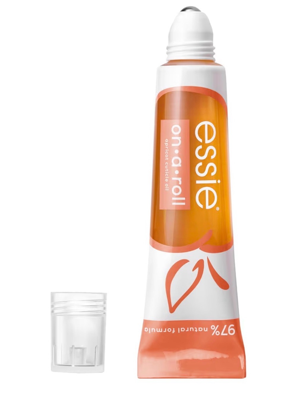 essie On·a·Roll Apricot Cuticle Oil - Hydrating Orange Apricot Care